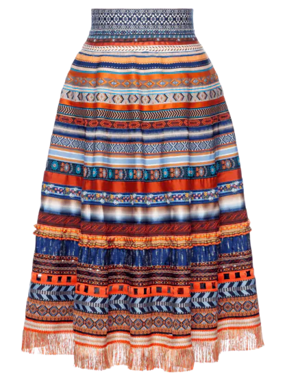 Linen ribbon skirt shop