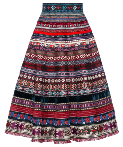 Swing Ribbon Skirt americana Ribbon Skirts by Lena Hoschek
