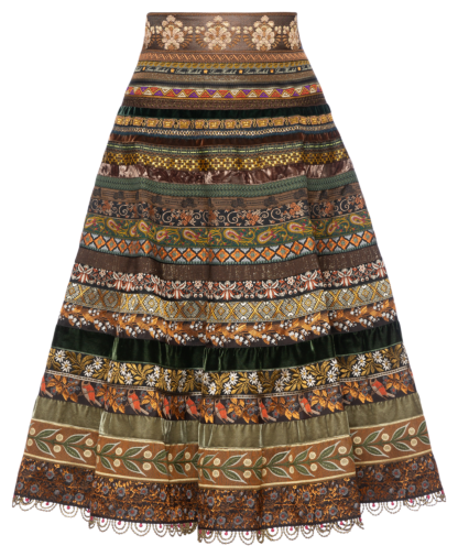 Swing Ribbon Skirt autumn leaves - Ribbon Skirts