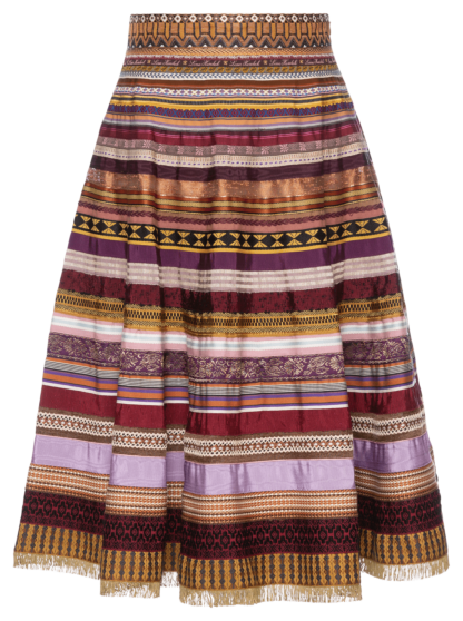 Swing Ribbon Skirt borgia - All Products