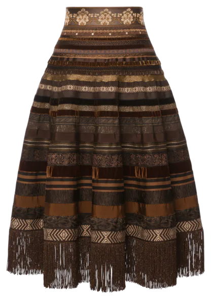 Swing Ribbon Skirt brown is the new black - Ribbon Skirts