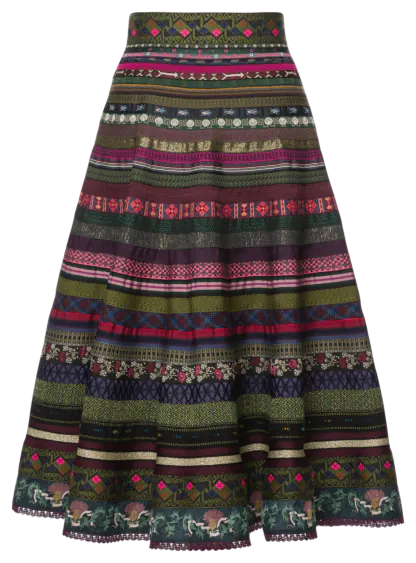 Swing Ribbon Skirt thistle - Ribbon Skirts