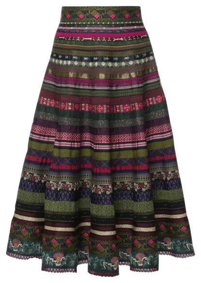 Swing Ribbon Skirt thistle - Ribbon Skirts
