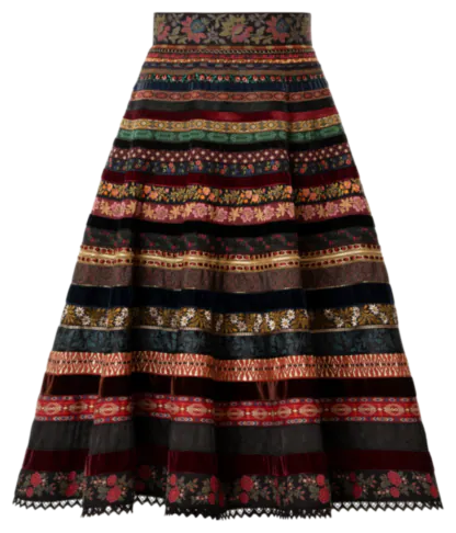 Swing Ribbon Skirt vienna - Ribbon Skirts by Lena Hoschek