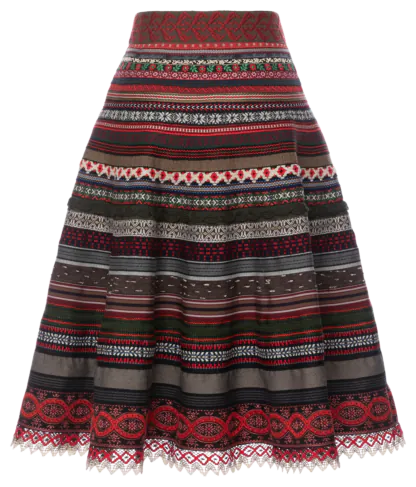 Swing Ribbon Skirt winter chalet - Skirts