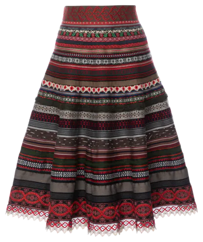 Swing Ribbon Skirt winter chalet - Skirts