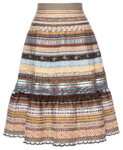 Volant Ribbon Skirt toscana - New In