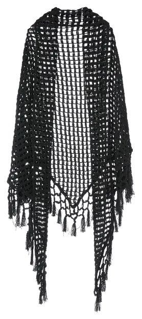 Maya Shawl black - Accessoires