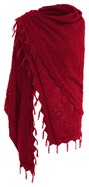 Wally Shawl strawberry - Accessoires