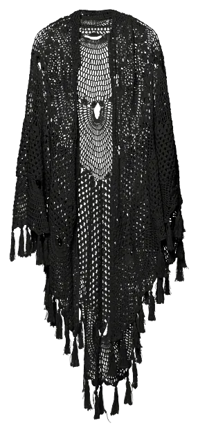 Yasmin Shawl black - Accessoires