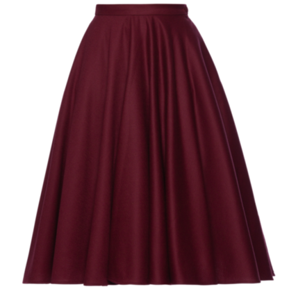 Catherine Skirt bordeaux - Röcke