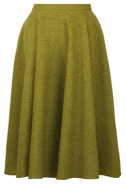 Catherine Skirt chartreuse - AW 26 - Broken Flowers