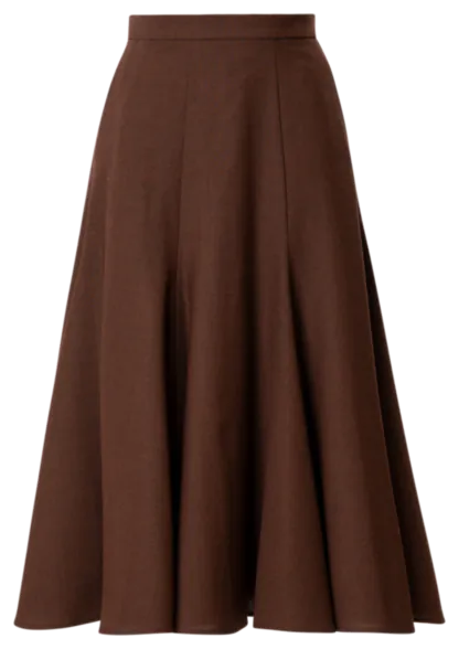 Cathy Skirt walnut - Skirts by Lena Hoschek