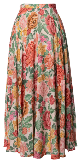 Country House Skirt blossoms - Skirts