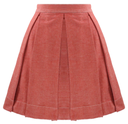 Festa Short Skirt red denim - SS 26 - Riviera