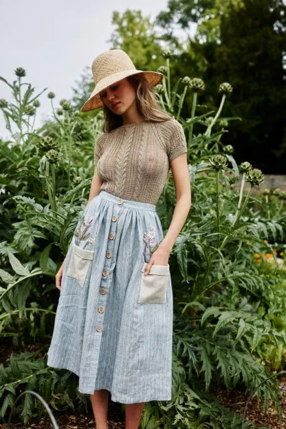 Garden Gate Skirt one color - Skirts
