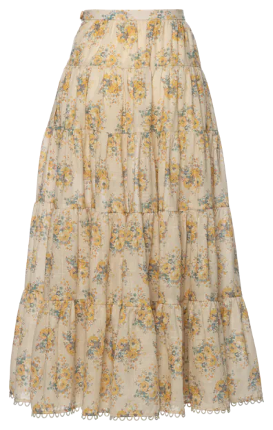 Island Hopping Skirt dried flowers - Skirts