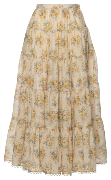Island Hopping Skirt dried flowers - Skirts