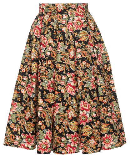 Kelly Skirt wildflowers black - All Products