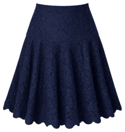 Marchesa Rock navy - Röcke