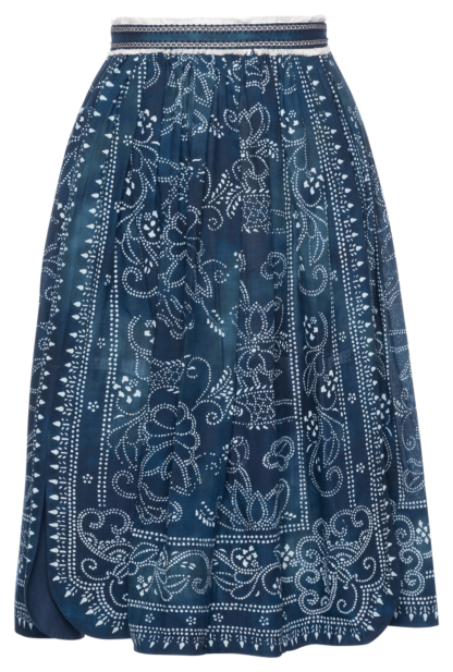 Medici Skirt murale azzurro - Shop All