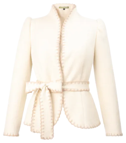 Tradition “Gusti” Jacket – Wrap Jacket with Shawl Collar in River