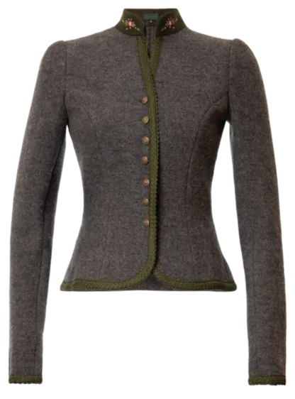 Johann Traditional Jacket anthrazit - Jackets & Coats by Lena Hoschek