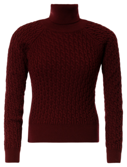 Lucy Rollkragenpullover mulled wine - Alle Produkte