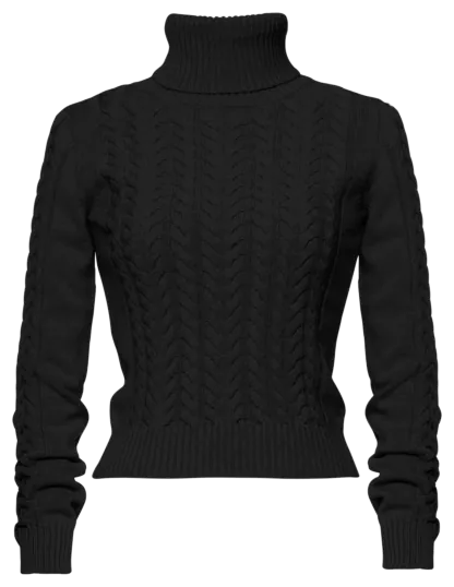Stanley Turtleneck black - Knitwear