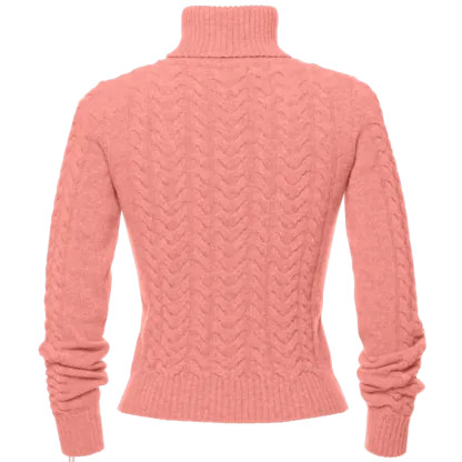 Stanley Turtleneck rosy - Knitwear by Lena Hoschek