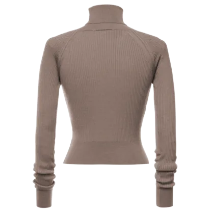 Wendy Turtleneck beige - Knitwear