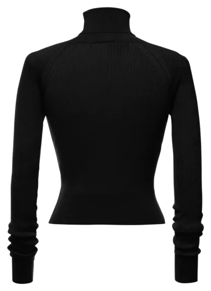 Wendy Turtleneck black - Knitwear