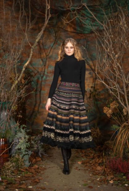Opulence Ribbon Skirt mystic forest - Opulence