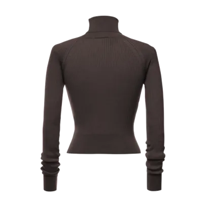 Wendy Turtleneck mocha - Knitwear