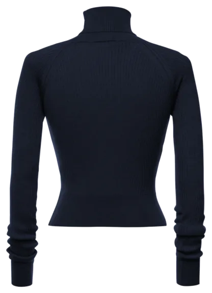 Wendy Turtleneck navy - Knitwear