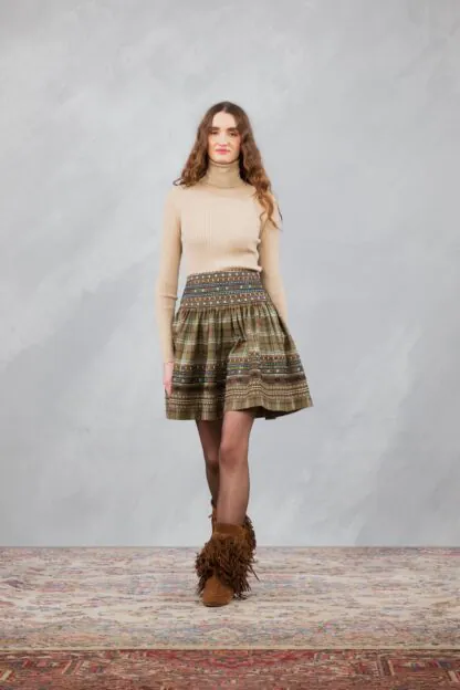 Wendy Turtleneck sand - Knitwear