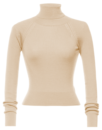 Wendy Turtleneck sand - All Products