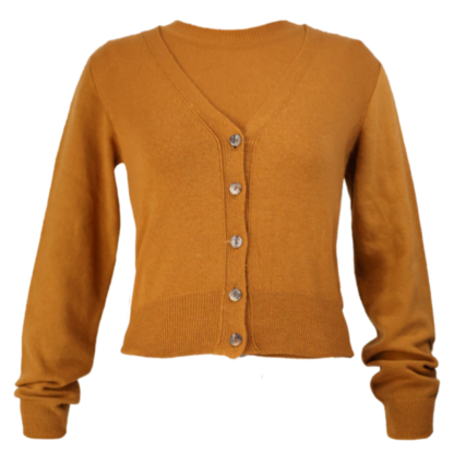 Louise Twinset caramel - Knitwear
