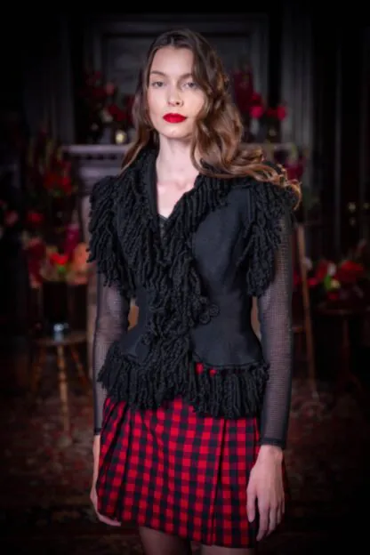 Alexander Vest black - Jackets & Coats by Lena Hoschek
