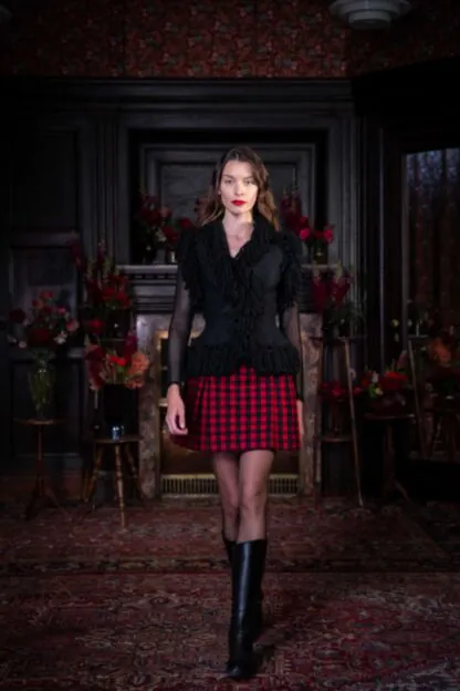 Pixie Skirt checkered - Skirts by Lena Hoschek
