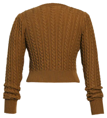 Alma Strickjacke caramel - Strickware