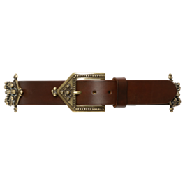 Brass Ornament-Set Heritage Belt dark brown - Accessoires by  display picture 2