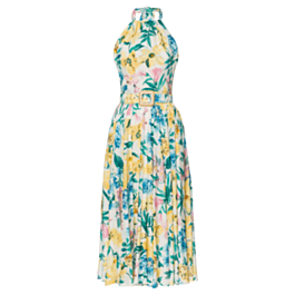 yellow midi dress short sleeve Asymmetrical Yellow Midi Dress S
