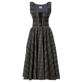 slim fit dress slacks Flannel Dress, Red Red / 3XL