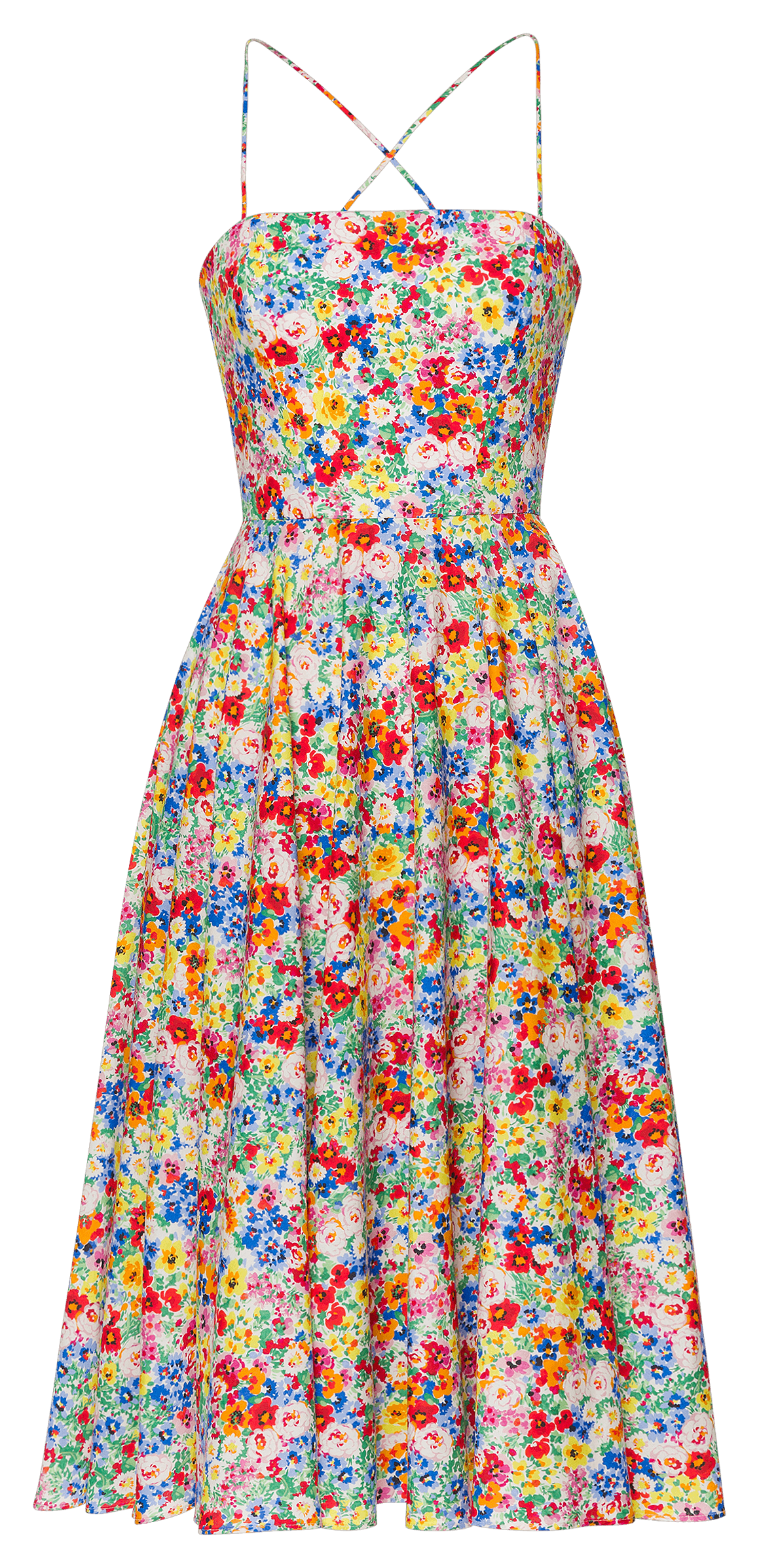 Summer Midi Dress with Flower Print – Lightweight & Flowy by Lena