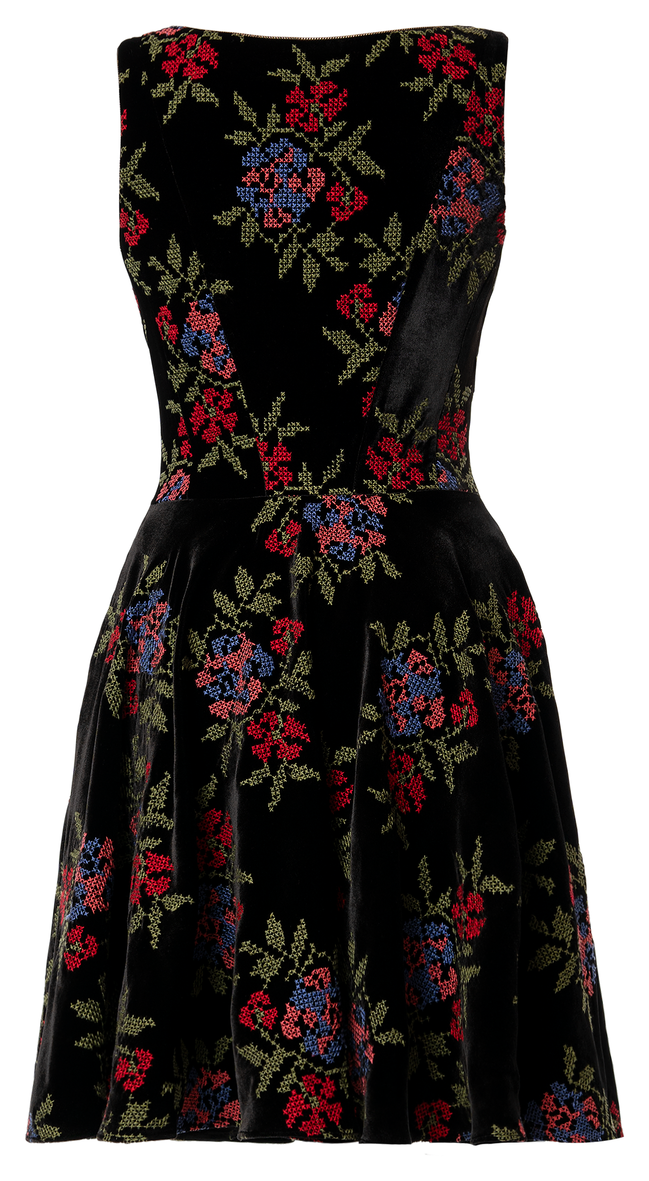 Doll Parts Dress velvet rose - Dresses by Lena Hoschek