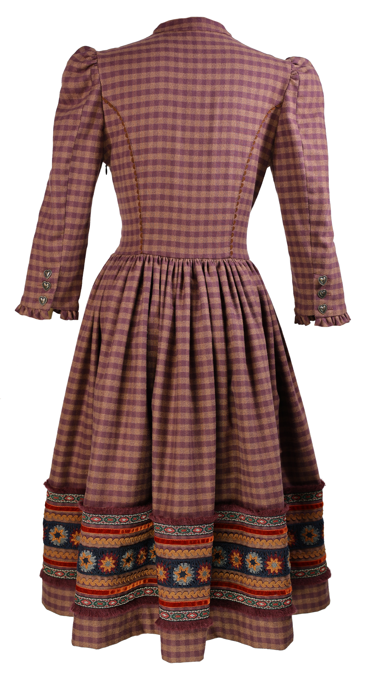 Hanni Dress in Maroni | Lena Hoschek by Lena Hoschek
