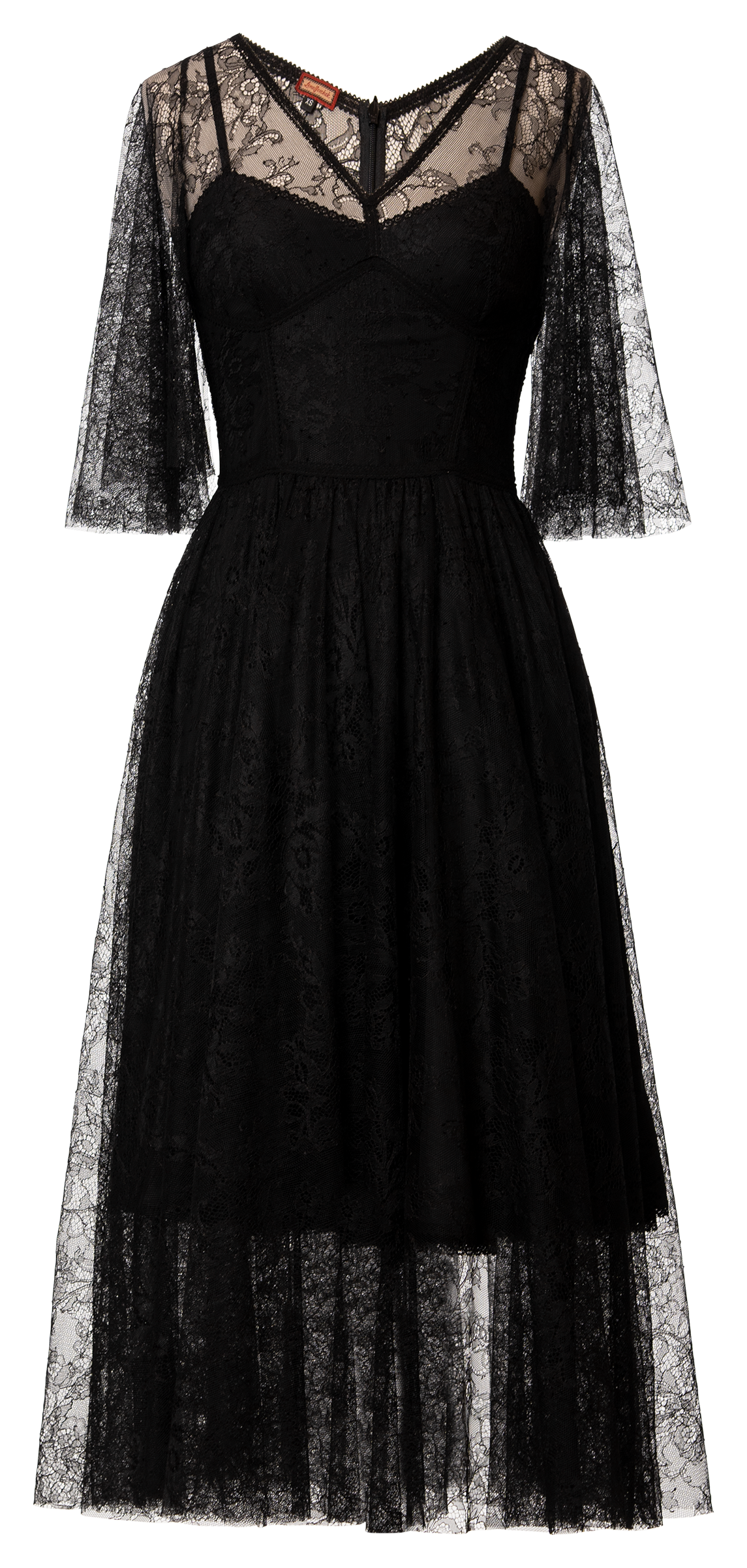 Seducer Dress black lace - Dresses by Lena Hoschek