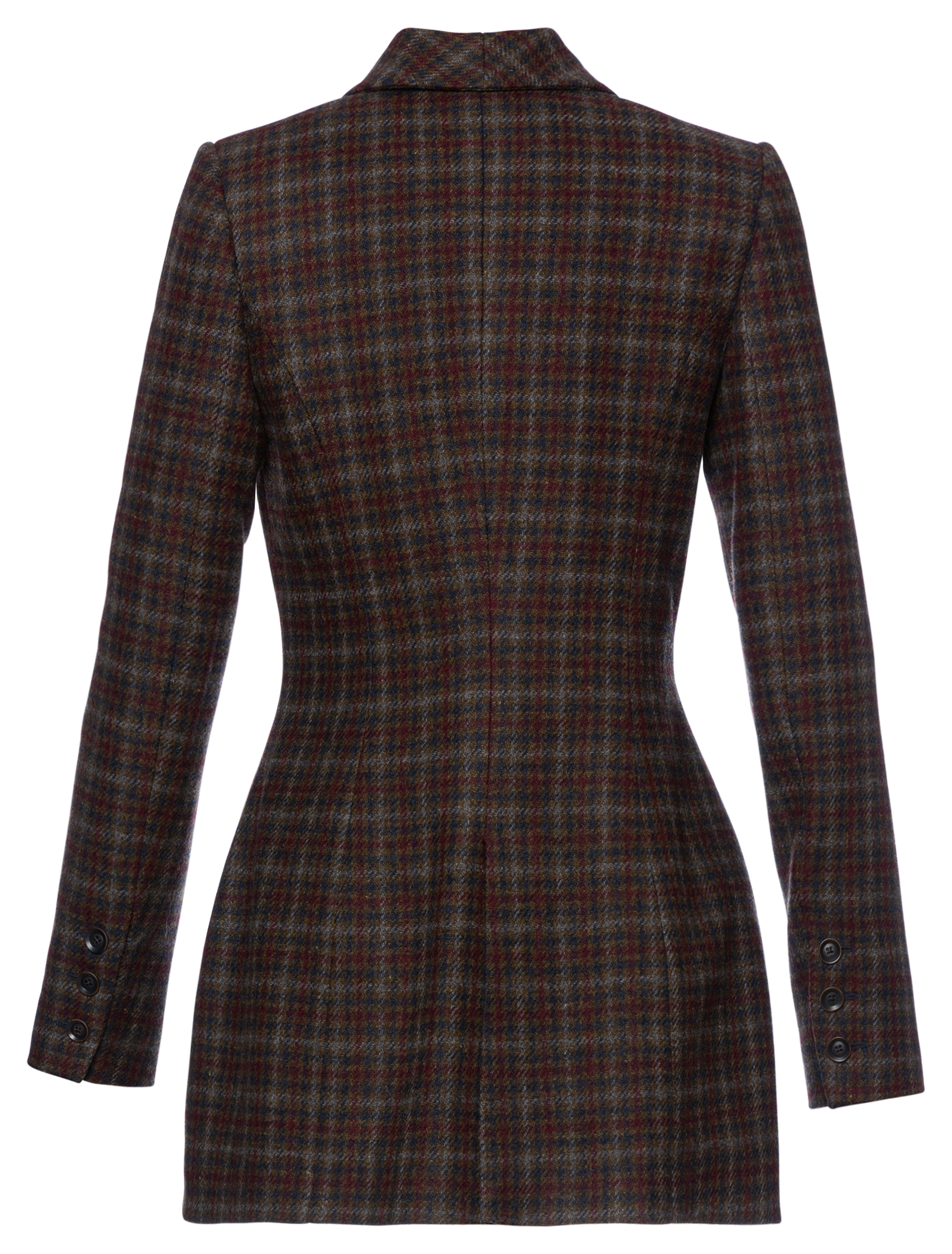 NEWモデル jacket_financier_plaid_hinten_ ジャケット・アウター