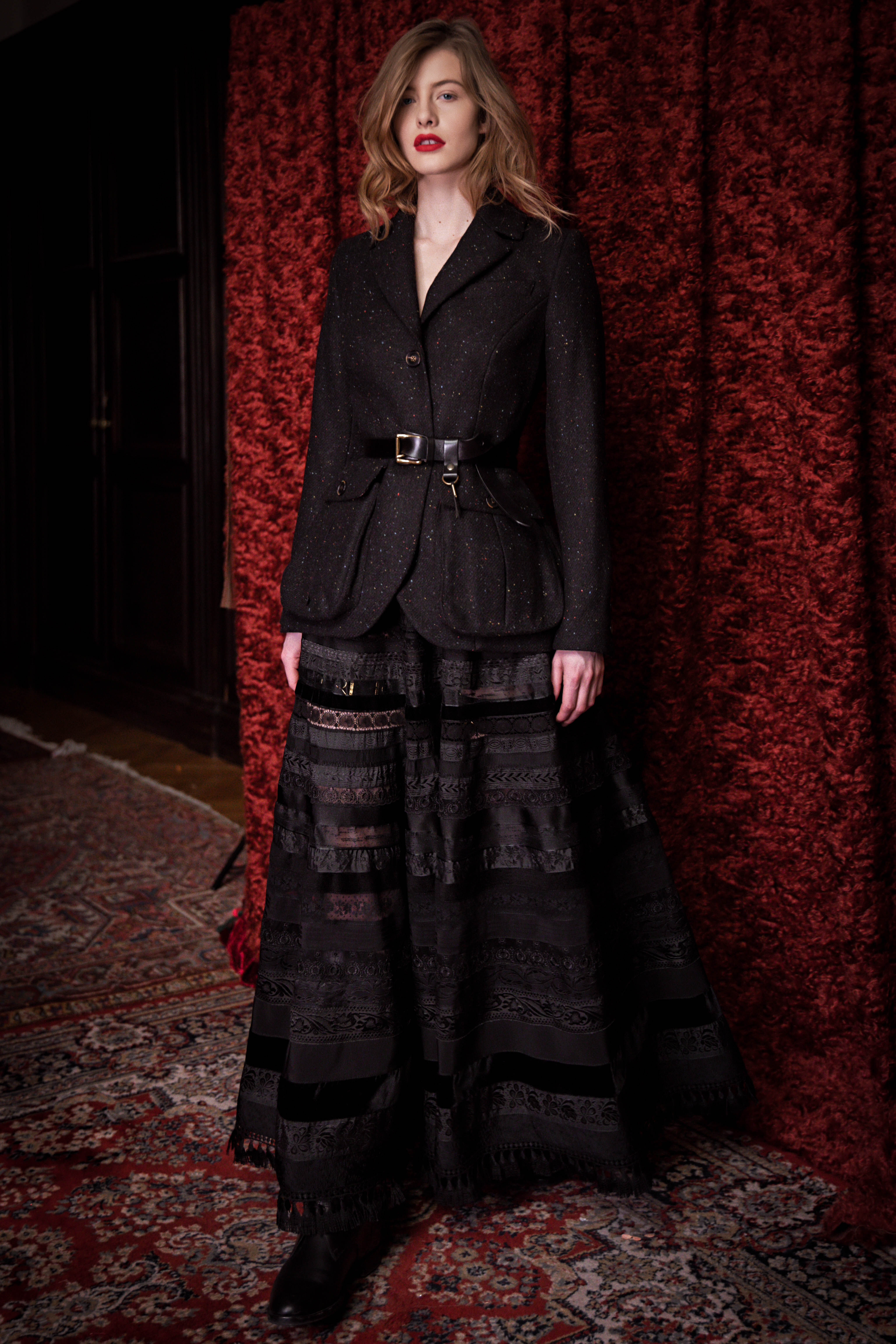 Opulence Ribbon Skirt black swan - Ribbon Skirts by Lena Hoschek Opulence Ribbon Skirt black swan - Ribbon Skirts by Lena Hoschek